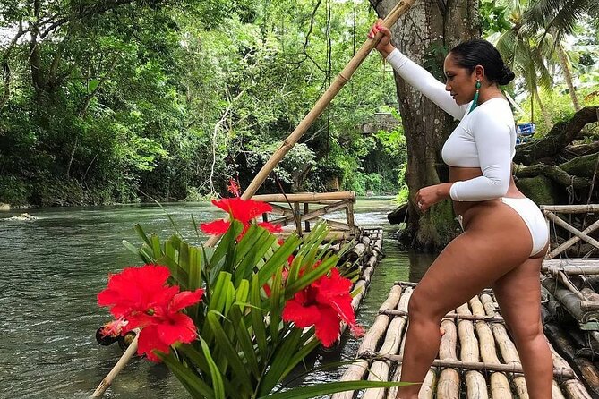 #1 Bamboo Rafting With foot Massage - Montego Bay Pickup and the Country-Drive To Lethe