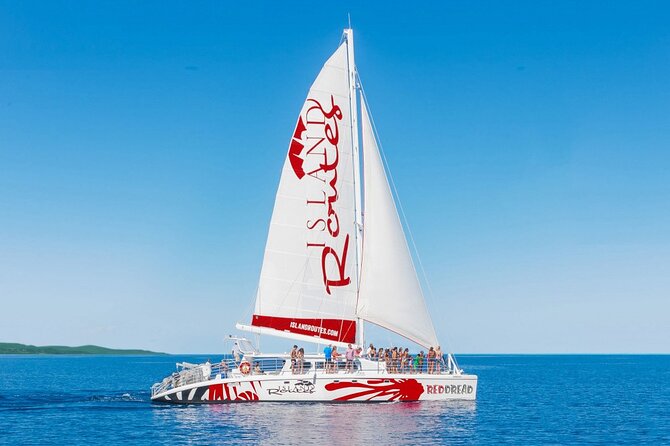 4 Activities Combo Boat Tour with ATV Montego Bay - Catamaran Boat Segment: Sunset Photos and the Party-Ready Vibe