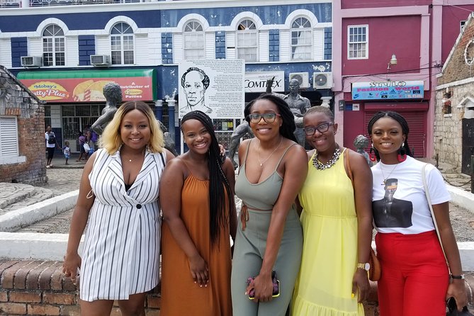 5. Montego Bay Private Highlite Sightseeing, SouvenirShoppingHalfDay Guided Tour - Sam Sharpe Square: a cobblestone center with a clear story