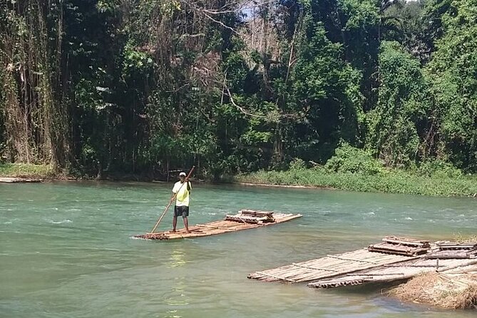 An Evening on the Lagoon: Martha Rafting, Luminous Lagoon and Falmouth Highlight - Martha Brae Bamboo Raft and Miss Martha’s Herb Garden