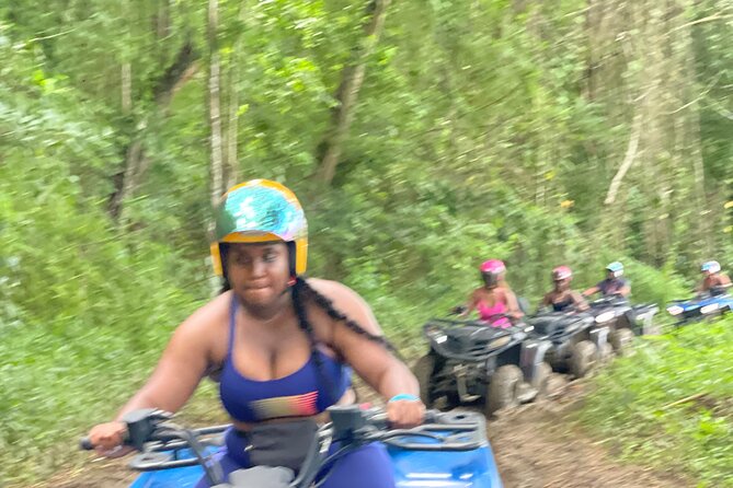 ATV and Bamboo Rafting with Transport from Montego Bay - The ATV Ride: Jungle-Like Trails and an Off-Road Reset