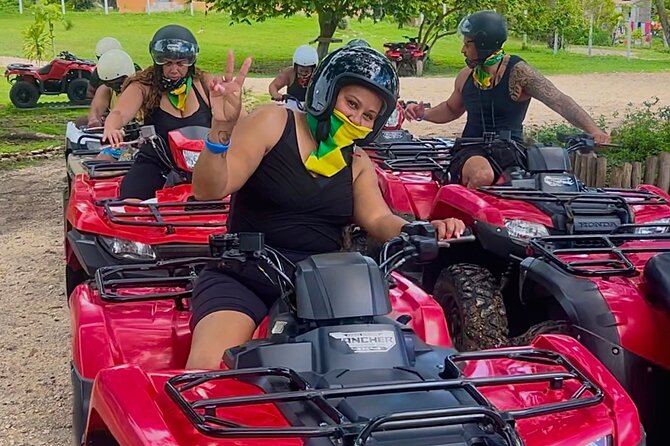 ATV, Bamboo Rafting , Horseback Ride & Blue Hole Falls Ocho Rios - From Montego Bay to Ocho Rios: the day’s pace
