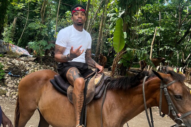 ATV , Bamboo Rafting & Horseback Ride Tour From Montego Bay - Rad Venture ATV and Swing: Guided Jungle Dirt for About an Hour