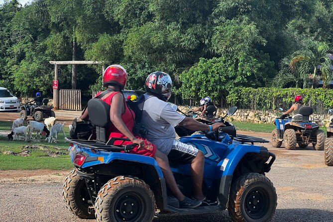 ATV & Bamboo Rafting With Limestone Foot Massage. - Bamboo Rafting: River Nature, Photo Stops, and Music Onboard