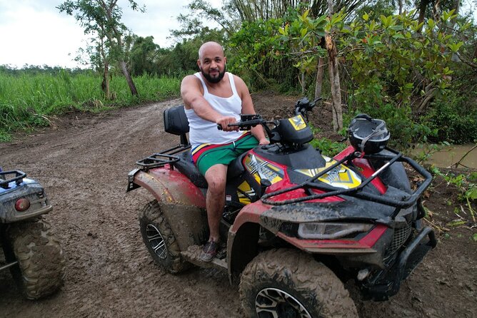 ATV Jungle Ride, Zipline and Ricks Cafe from Montego Bay - The jungle ATV ride: muddy trails, water paths, and real practice time