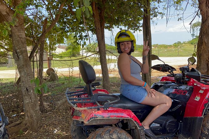 ATV Quad Biking and Bamboo Rafting with limestone foot massage. - Quad biking at Green Island: hills, off-road trails, and natural spring stops