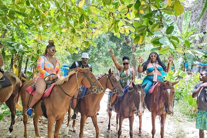 ATV Safari, Horseback Ride and Bamboo Rafting Experience - Papillion Bay horseback riding: no experience, but don’t ignore the physical part