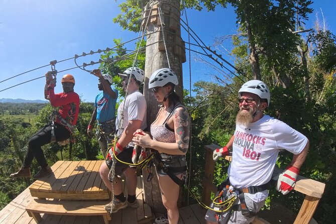 ATV/ Zipline/Horseback/Rafting /Rick's Cafe From Montego Bay - River rafting to end with a splash