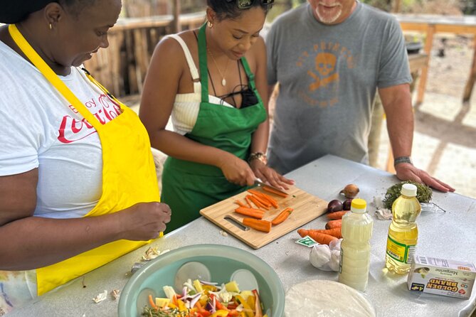 Authentic Jamaican Cooking Experience in the Mountain from mobay - Meeting at Sweet Spice in Fairview Marketplace