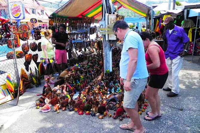 Bamboo rafting and Horseback ridding - The Ocho Rios Highlights Drive: Fern Gully and Craft Markets