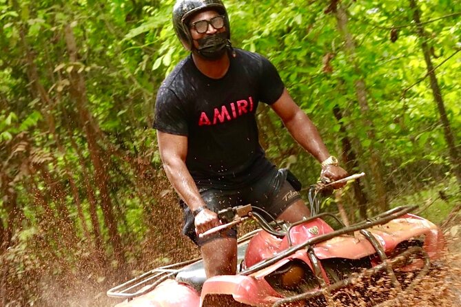 Bamboo Rafting, ATV & Ricks Cafe Combo Tour From Montego Bay - Rick’s Cafe in Negril: Live Music, Food for Purchase, and the Cliff-Jump Show