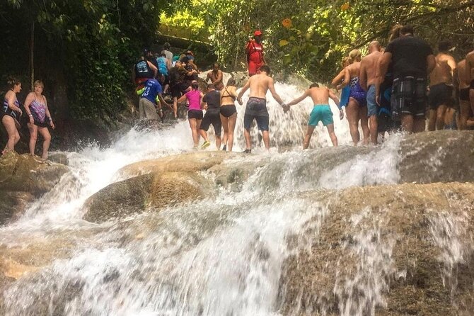 Bamboo Rafting, Dunn's River Falls and Horseback Riding Private Tour - Dunn’s River Falls: Cooling Pools and Cascade Rock Terraces