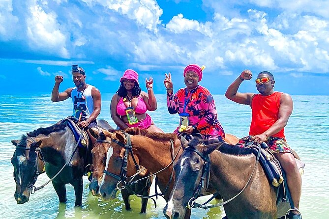 Bamboo Rafting, Dunns River , Zipline And Horseback Ride Combo - Dunn’s River Falls: Zip-Lines, Suspended Bridges, and Time on the Waterfall