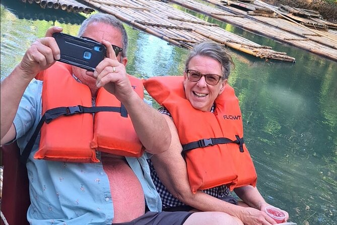 Bamboo Rafting Experience on the Martha Brea - Small touches that add comfort (and a little fun)
