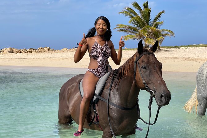 Bamboo Rafting & Horseback Ride n Swim Guided Tour in Montego Bay - Scotchies Stop: Casual Local Food Without the Pressure of a Full Meal Plan