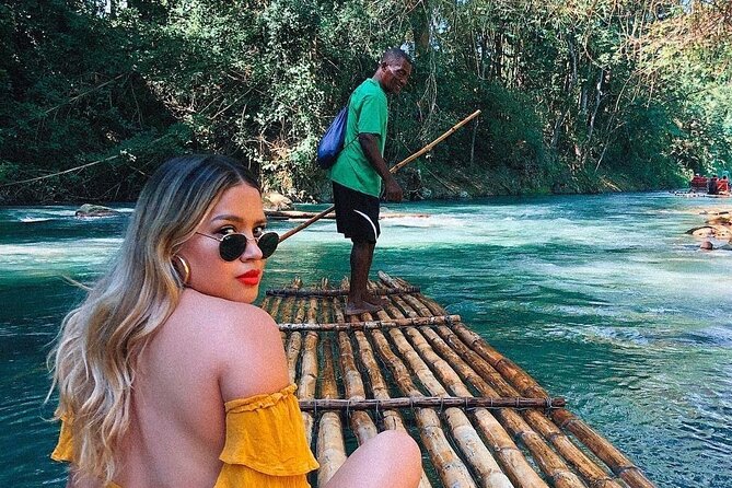 Bamboo Rafting Limestone Foot Massage/Negril 7 Miles Beach/Ricks Cafe Combo - Bamboo Rafting Down Calm Water, With Limestone Foot Massage