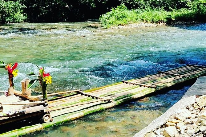 Bamboo Rafting, Limestone Foot Massage, Parasailing Private Tour - Limestone foot massage: a local sensory moment