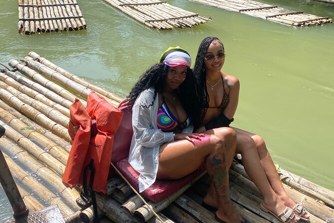Bamboo Rafting Montego Bay - Glamour shots and the role-play captain moment