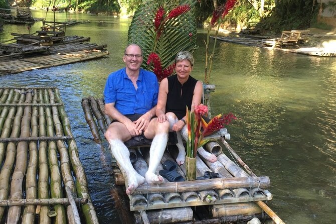 Bamboo River Rafting Limestone Foot Massage in Montego Bay Ja. - Boarding the 50-Foot Bamboo Raft: Views, Photos, and When You Might Splash