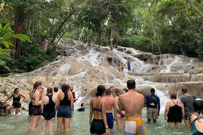 Blue Hole and Dunn's River Falls Private Tour from Montego Bay - The A/C car and local escort: why it matters