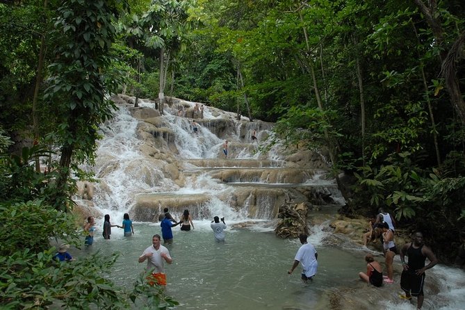 Blue Hole and Dunn's River Falls Tour from Montego Bay - How the guide support and included entry fees make the day easier