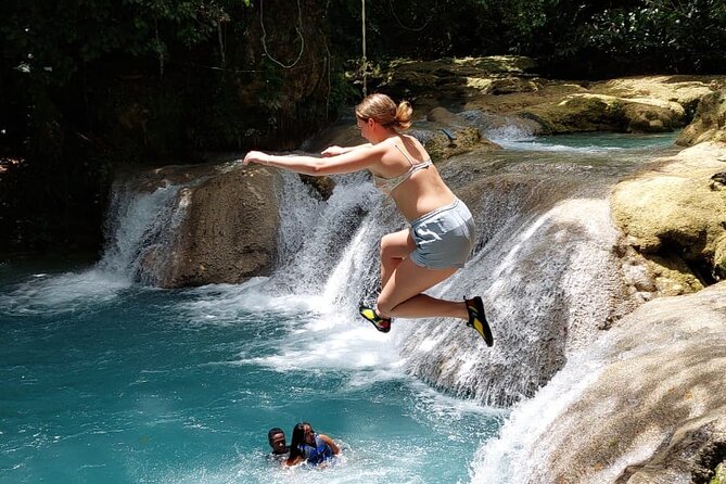 Blue Hole and Dunns River Falls the Number One Rated Excursions - Blue Hole Swim and Caves: A Water Day With a Real Safety Net