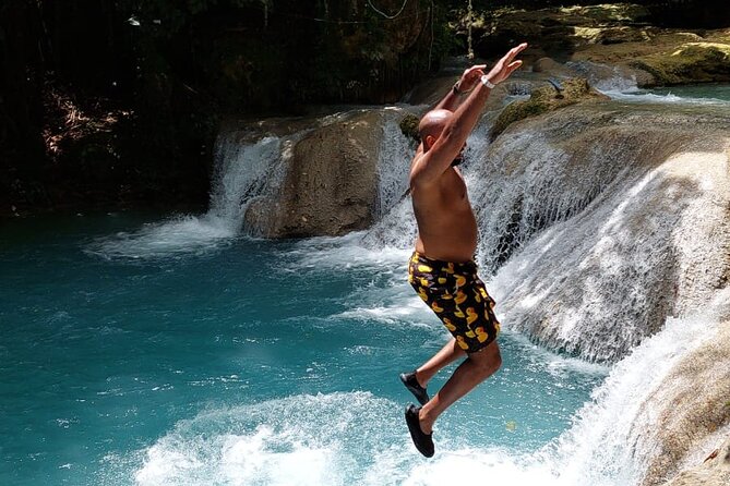Blue Hole and Dunns River Falls the Number One Rated Excursions - Dunn’s River Falls Climb: 180 Feet of Steps, Not a Casual Stroll