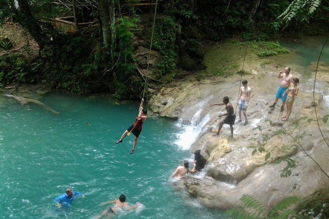 Blue Hole and River Tubing from Montego Bay - Blue Hole: Swim, Jump Options, and Underwater Cave Fun
