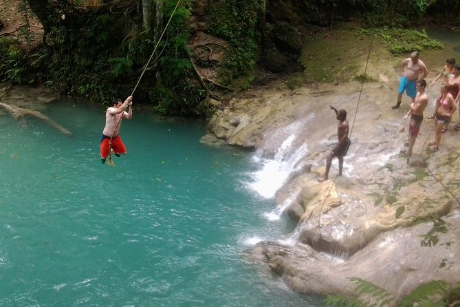Blue Hole, Dunn's River Falls Luminous Lagoon Excursion From Montego Bay - A 10–12 Hour Jamaica Trio From Montego Bay