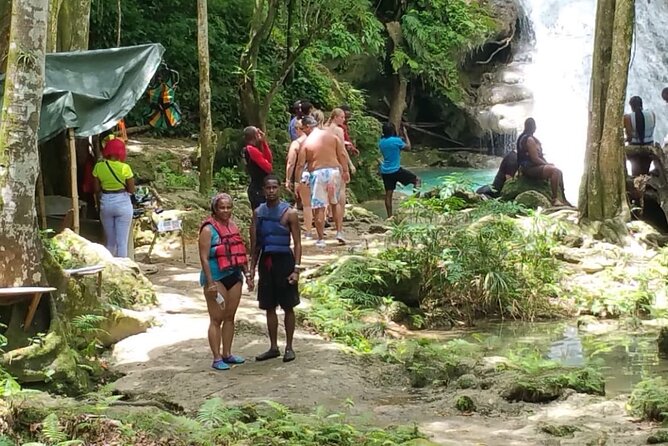 Blue Hole/Secert falls and Dunns River Combo Tour - Group Size, Comfort, and the Lifeguard Advantage