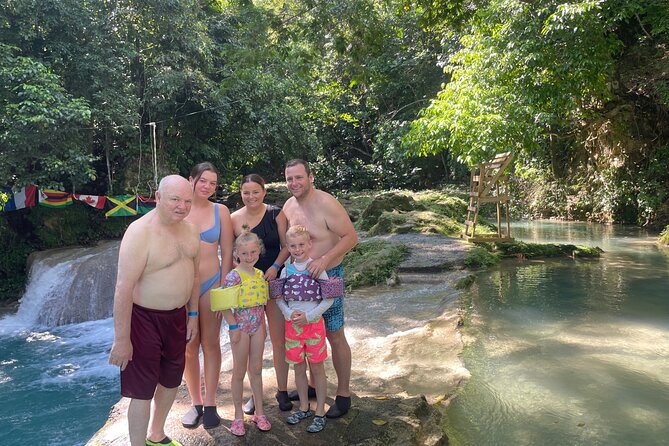 Blue Hole Secret Falls from Falmouth - How the guide and private group format changes the day