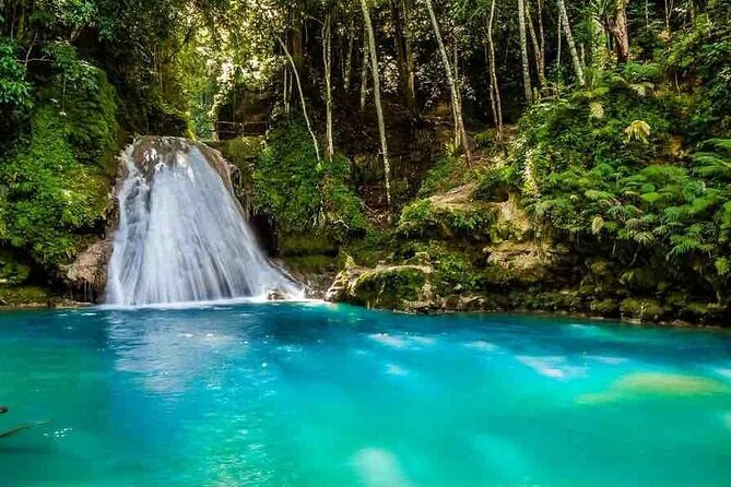 Blue Hole, Secret Falls & River Rapids Tubing from Montego Bay - A chilled Ocho Rios day with real river action