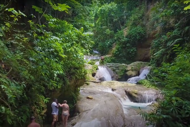 Blue Hole Waterfalls and Rasta Garden from Montego Bay - Why this Blue Hole + Rasta garden day feels like Jamaica