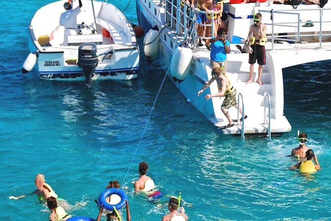 Catamaran Party Cruise and Snorkeling from Montego Bay - Margaritaville Admission, Slides, and the Lunch-Optional Problem