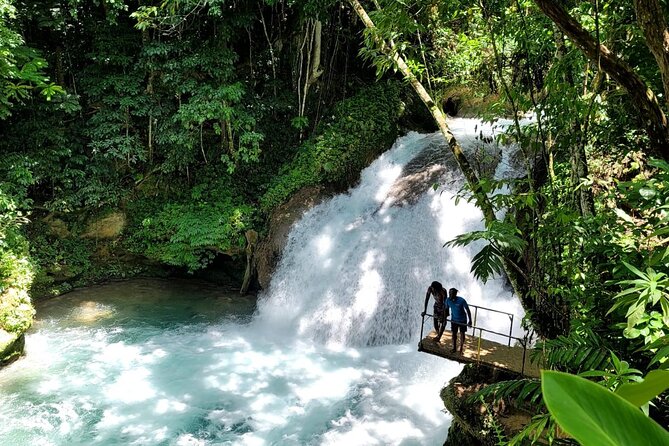 Chuck Norris Secret Falls and Dunn's River Falls - Secret Falls (Chuck Norris Secret Falls): Rope Swing, Cliff Jumps, and Jungle Trails