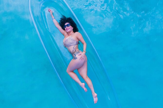 Clear kayak Drone Photo Shoot - Clear kayak + drone: why this photo idea is so effective