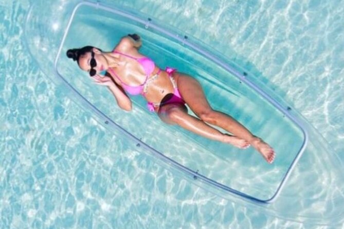 Clear Kayak Photo Shoot and Video In Montego Bay - Pickup and comfort: WiFi onboard, bottled water, and a driver who keeps things smooth