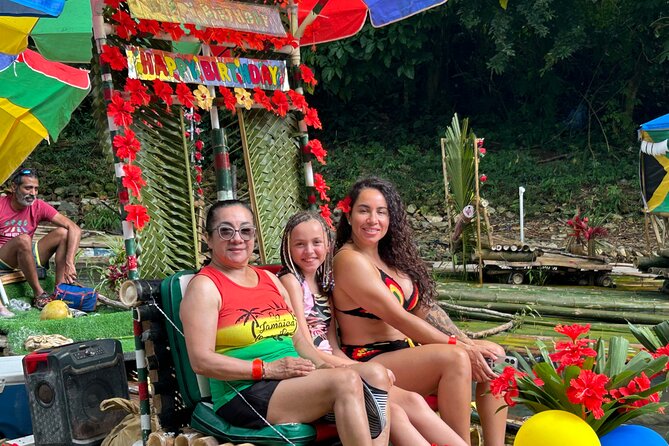 Customized Happy Hour Bamboo Rafting+Limestone Massage + Shopping - Montego Bay pickup makes it easy