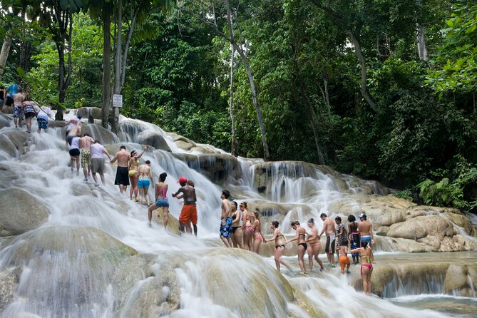 Dunn's River and Blue Hole with lunch combo from Montego Bay - Dunn’s River Falls: The 600-Foot Waterfall Climb