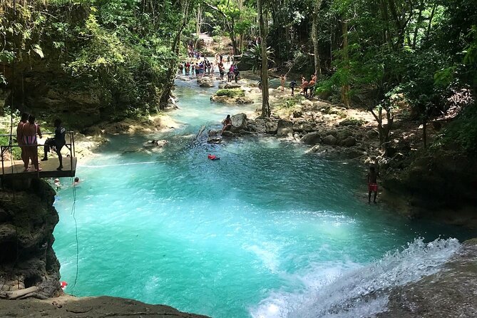 Dunn's River Falls and Blue Hole Adventure from Montego Bay Ja - Comfort, Clothing, and Water-Safe Common Sense