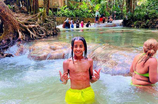 Dunn's River Falls and Horseback Riding Adventure Ocho Rios Ja - What to pack and wear for waterfall rock and ocean-riding sand