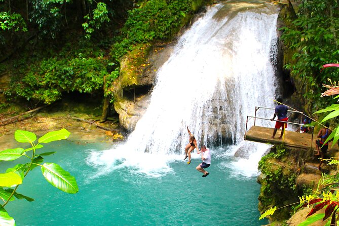 Dunn's River Park & Blue Hole Waterfall Combo from Montego Bay - Key highlights you’ll feel right away