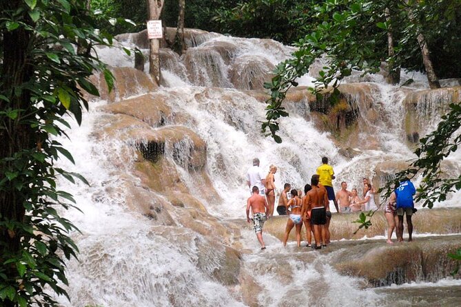Dunns River Falls and Blue Hole Ocho Rios - Optional Jamaican lunch and shopping time