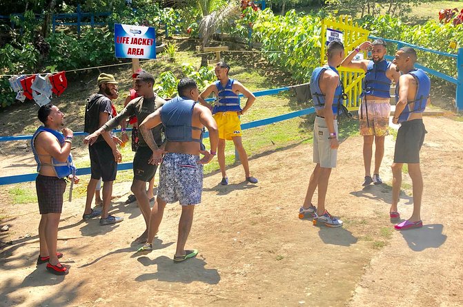 Explore Montego bay Jamaica toMartha Brae Rafting &Blue Hole Tour - Ocho Rios and Blue Hole River/Falls: The Fun Switch Turns On