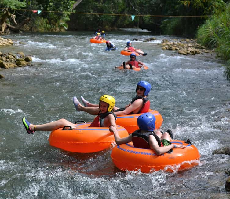 Falmouth: Jungle River Tubing & Bamboo Beach Club with Lunch - Bamboo Beach Club: Chairs, Entertainment, and Cocktail Time