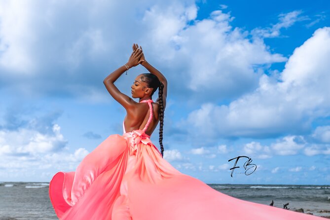 Flying dress session - Flying Dress at Burwood Public Beach: what you’re really buying