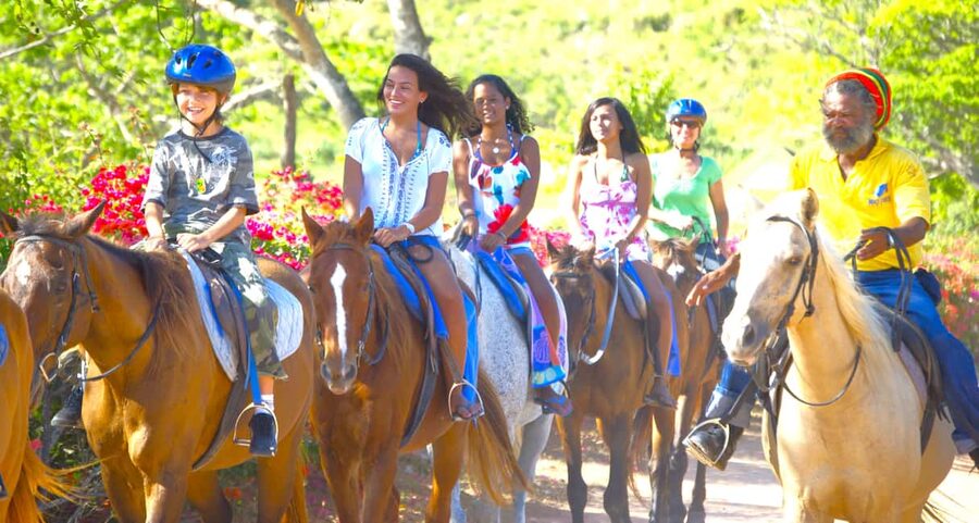 From Falmouth: Horseback Ride and Swim Beach Trip - Bareback Sea Time At Sand N Saddle: Clear Water, White Sand, And Rules That Matter
