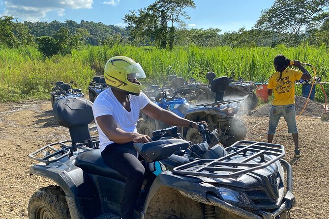 Full Day ATV Bush Trail and Water Sports Tour with Rick's Cafe - ATV in Green Island: 90 Minutes Through the Hills
