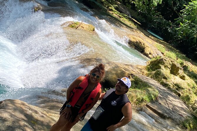 Full Day Rafting, Horse Back Riding and Blue Hole in Jamaica - Blue Hole in St. Ann: waterfalls, then a cool dip