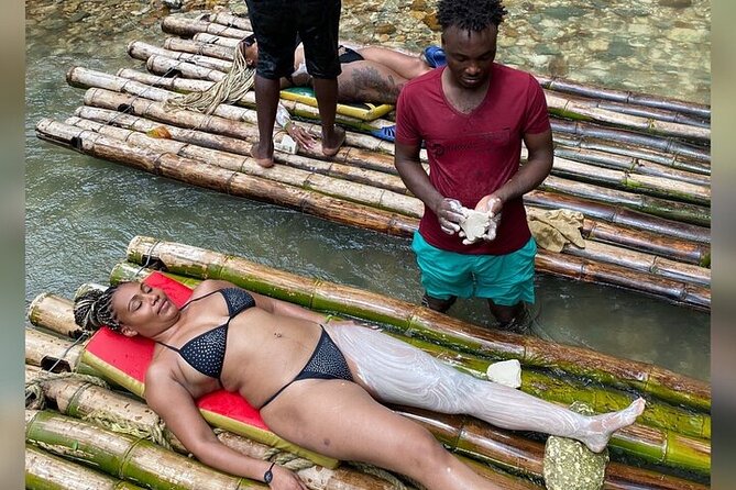 Great River bamboo Rafting and Margaritaville from Montego Bay - The Great River Bamboo Raft: What 30-Foot Handcrafted Really Means